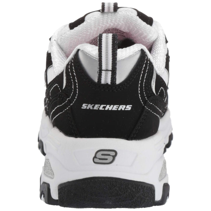 Skechers Kids DLites-Biggest Fan Sneaker  BKW Image 3