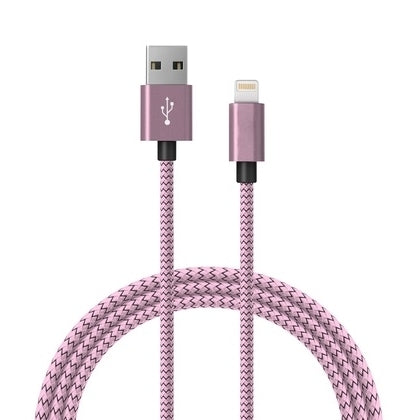 MFI Certified Lightning Charging Cable for iPhone- 6 Colors Image 1