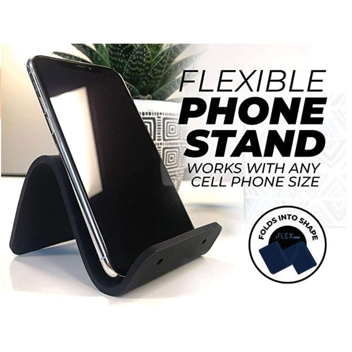 iFLEX Mini Flexible Cell Phone Holder Dark Blue 2-Pack Universal Hands-Free Image 3