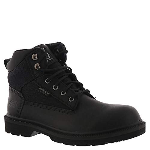 Skechers Work Makanix-Bridgend WP Mens Boot BLK Image 1