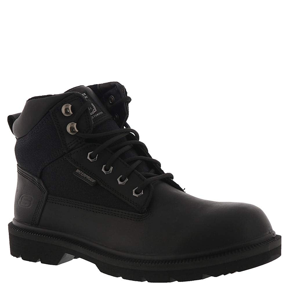 Skechers Work Makanix-Bridgend WP Mens Boot BLK Image 2