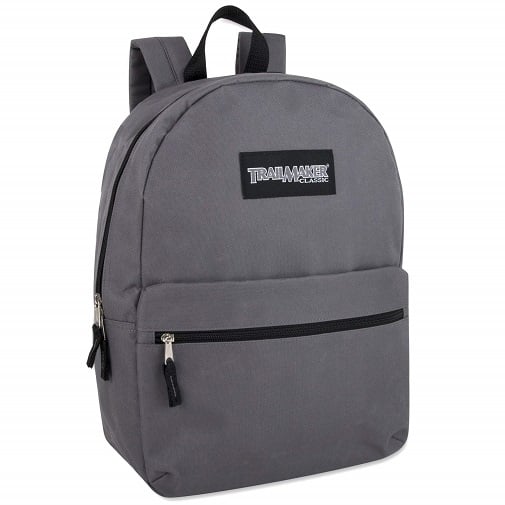 Trailmaker Gray Classic Backpack Image 1
