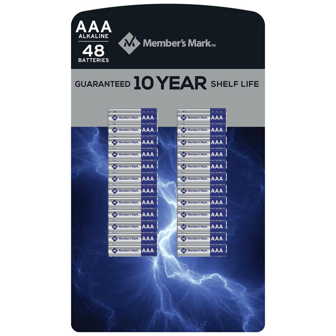 Members Mark Alkaline AAA Batteries (48 Pack) Image 1