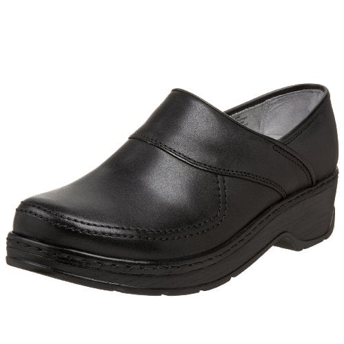 Klogs Footwear Womens Sonora Chef Clog Black Leather Slip-Resistant Size 8 Image 1