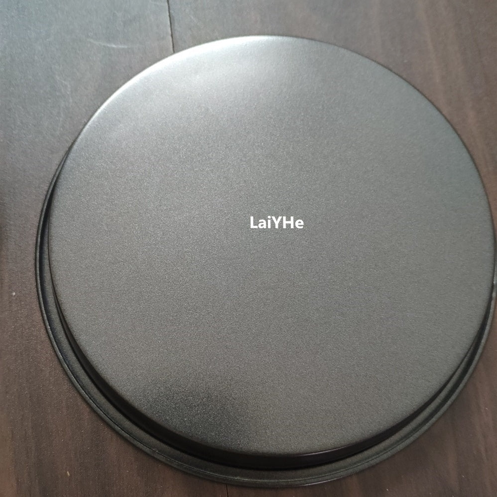 LaiYHe 7 inch Pizza Plate Round Deep Dish Pizza Pan Tray Carbon Steel Premium Non-stick Mold Baking Tool Baking Mould Image 2