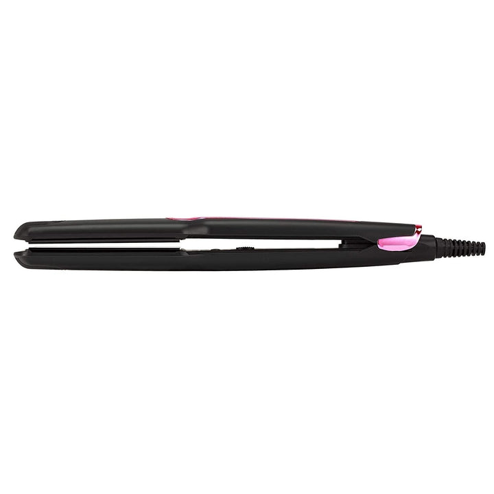 Hair Rage Flat Iron 1.5 Inch Ceramic Ionic Infrared Tourmaline Plates Black Image 6