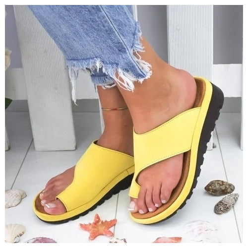 Women Comfy Platform Sandal Shoes- in 5 Color Choices Image 7