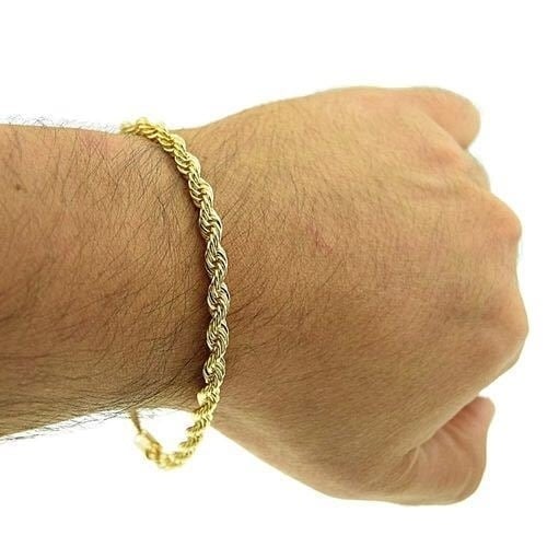 14k Gold Filled Rope Bracelet 8 Image 1