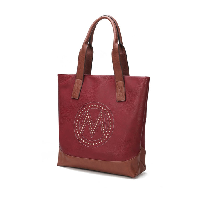 Wadena Tote Handbag Multi-Compartment Shoulder Bag by Mia K. Image 8