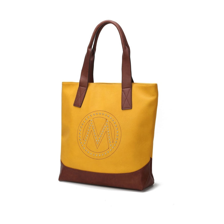 Wadena Tote Handbag Multi-Compartment Shoulder Bag by Mia K. Image 9