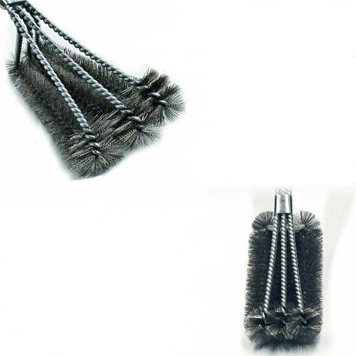 Grill Brush Stainless Steel Scrubber BBQ Cleaning Tool Image 3