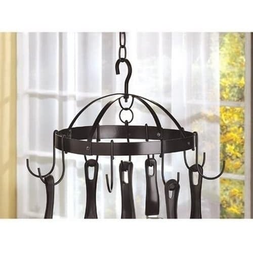 Gifts and Decor Kitchen Pot Pan Utensil Hanging Hanger Holder Image 1