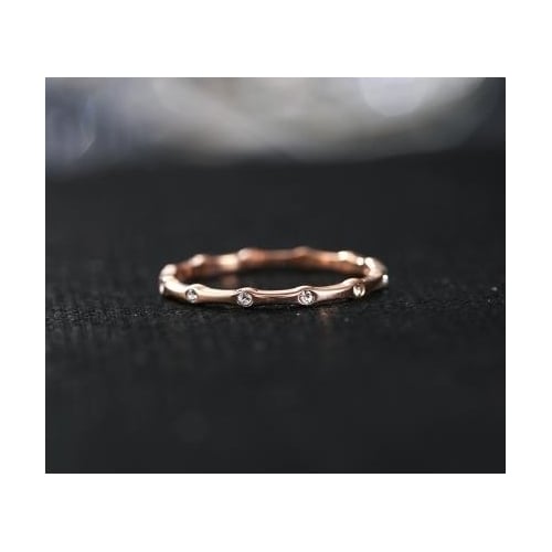 rose Popular style ring titanium steel ring Image 3