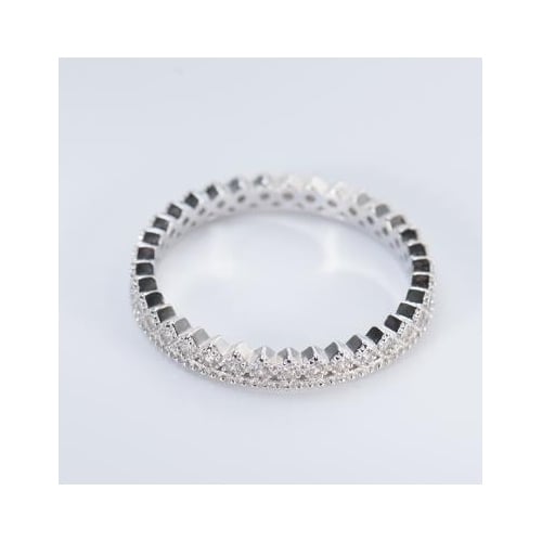 s sterling Fashion style full ring Image 3