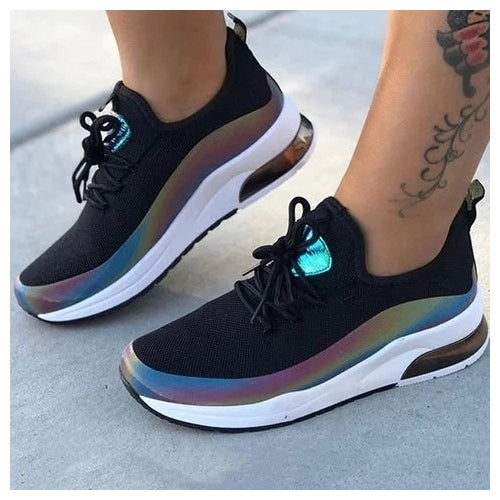 Rainbow Fashion SneakersSizes 4.5-11Multiple Colors Image 4