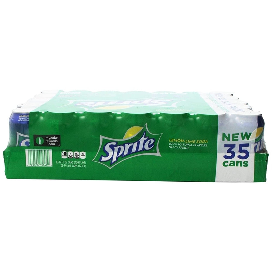 Sprite Lemon Lime Soda Cans 12 Ounce (Pack of 35) Image 1