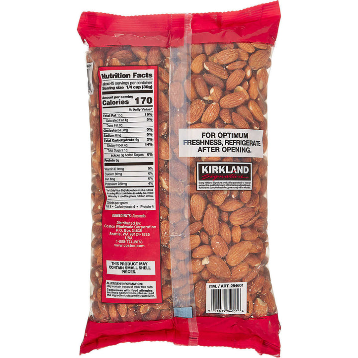 Kirkland Signature Supreme Whole Almonds 3 Pounds Image 3