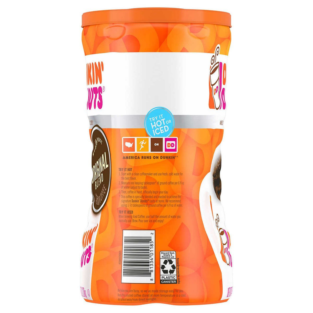 Dunkin Donuts Original Blend 45 Ounce Image 3