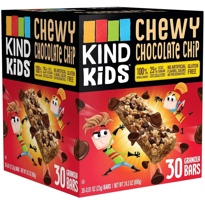 KIND Kids Chewy Chocolate Chip Granola Bars (30 Count) Image 1