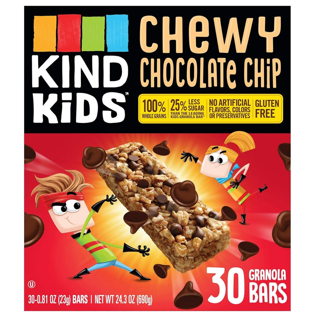 KIND Kids Chewy Chocolate Chip Granola Bars (30 Count) Image 2