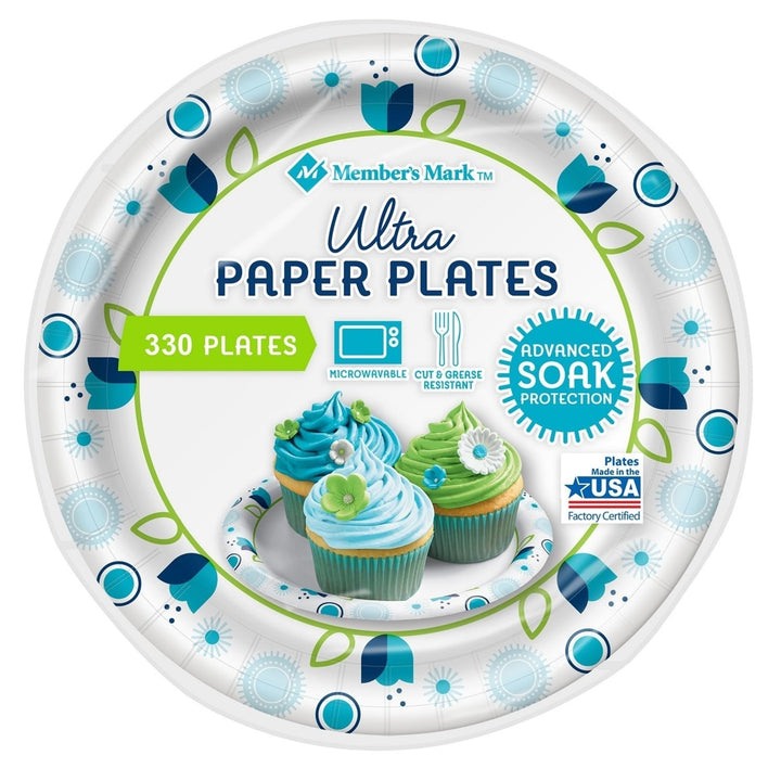Member's Mark Ultra Plate, 6-7/8" (330 Count) Image 1