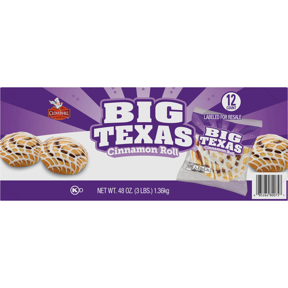 Big Texas Cinnamon Roll 4 Ounce (12 Pack) Image 2