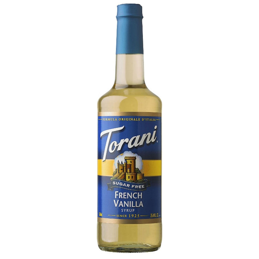 Torani Sugar-Free French Vanilla Syrup (750 mL) Image 1