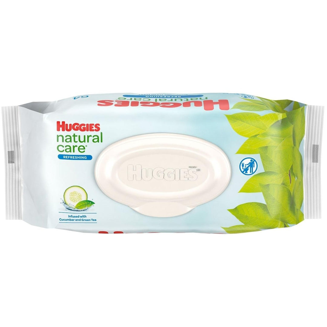 Huggies Natural Care Baby Wipe Refill Refreshing Clean (1,088 Count) Image 4