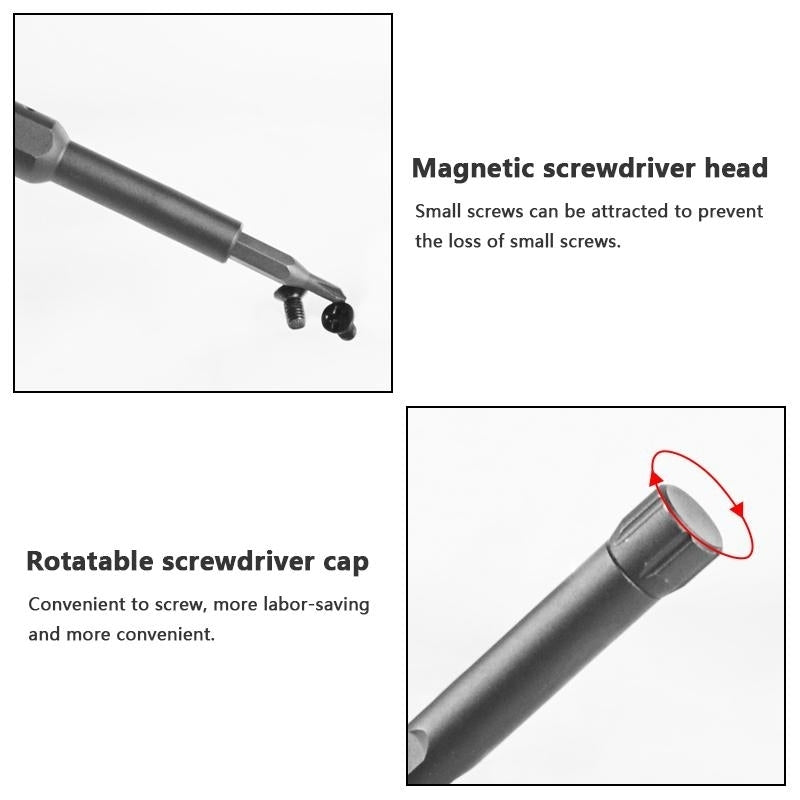 49 In 1 Precision Screwdriver Set Magnet Repair Electronics Tool Kit Image 3