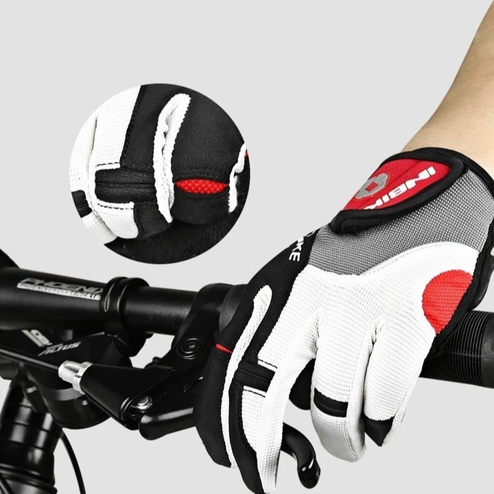 Full Finger Touch Screen Cycling MTB Bike Bicycle Gloves Sport Padded Outdoor Sess Accessories Image 11