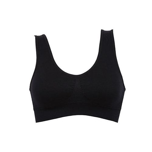 Womens Sport Bra Fitness Yoga Running Vest Underwear Padded Crop Tops No Wire Image 2