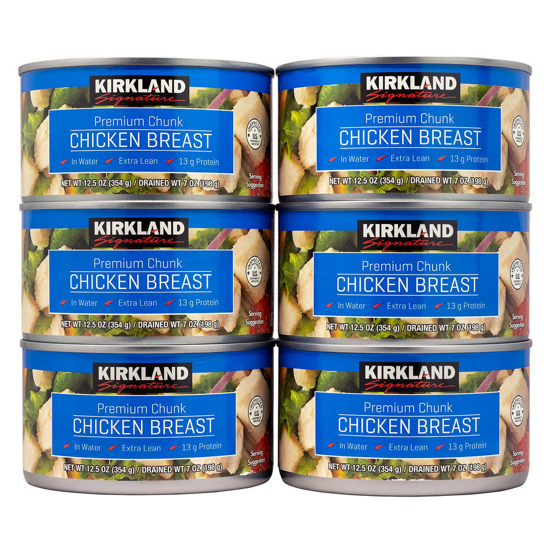 Kirkland Signature Chicken Breast12.5 Ounce (Pack of 6) Image 1