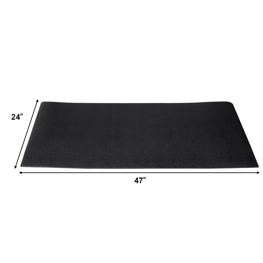 47" x 24" Exercise Equipment Mat Gym Bike Floor Protector Treadmill Mat PVC Image 6