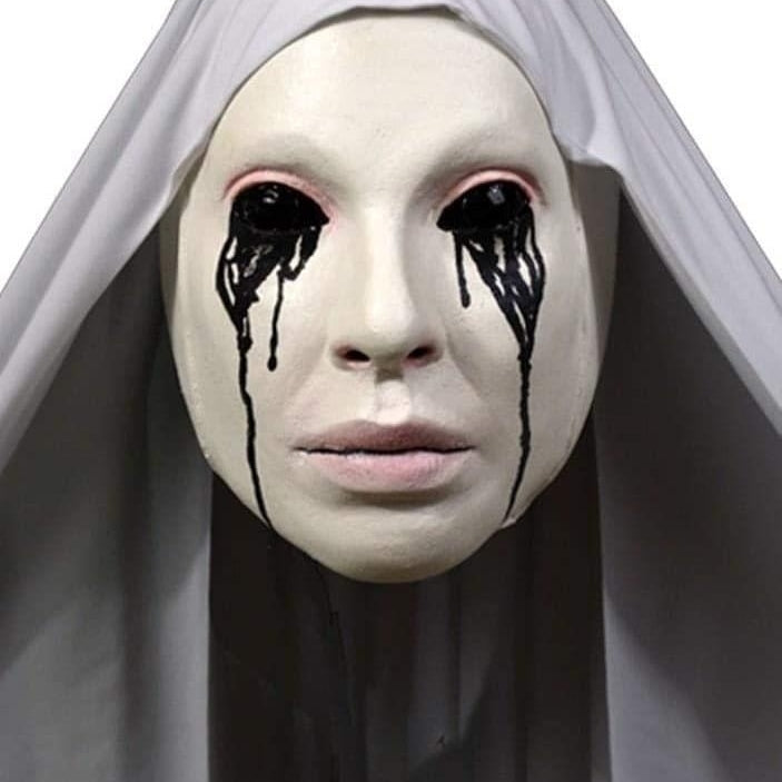American Horror Story Asylum Nun Mask replacedstart adult costume replacedfinish Trick Or Treat Studios Image 1