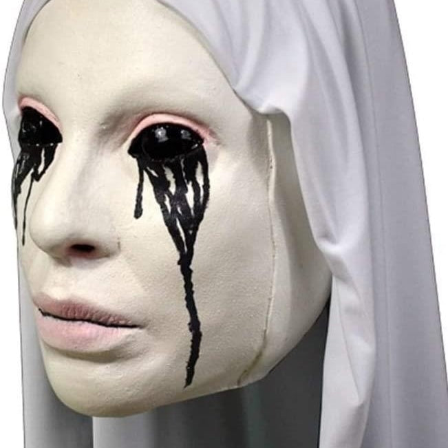 American Horror Story Asylum Nun Mask replacedstart adult costume replacedfinish Trick Or Treat Studios Image 2