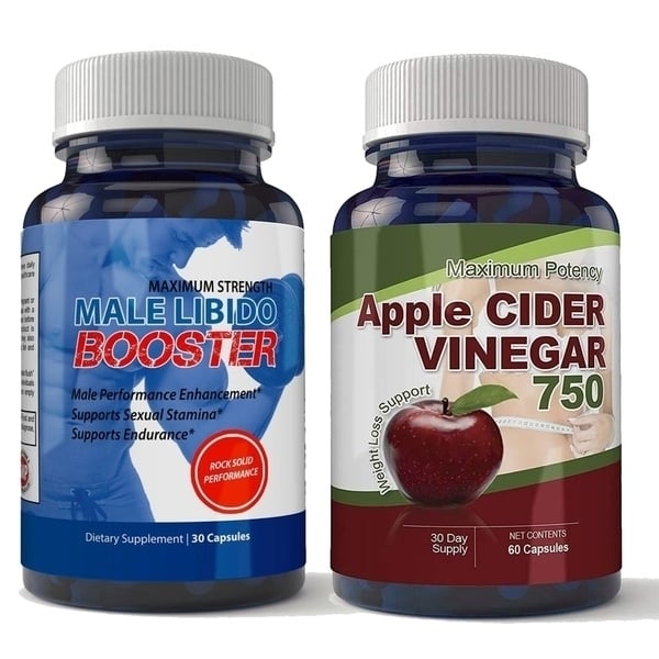 Totally Products Libido Booster and Apple Cider Vinegar Combo Pack Image 1