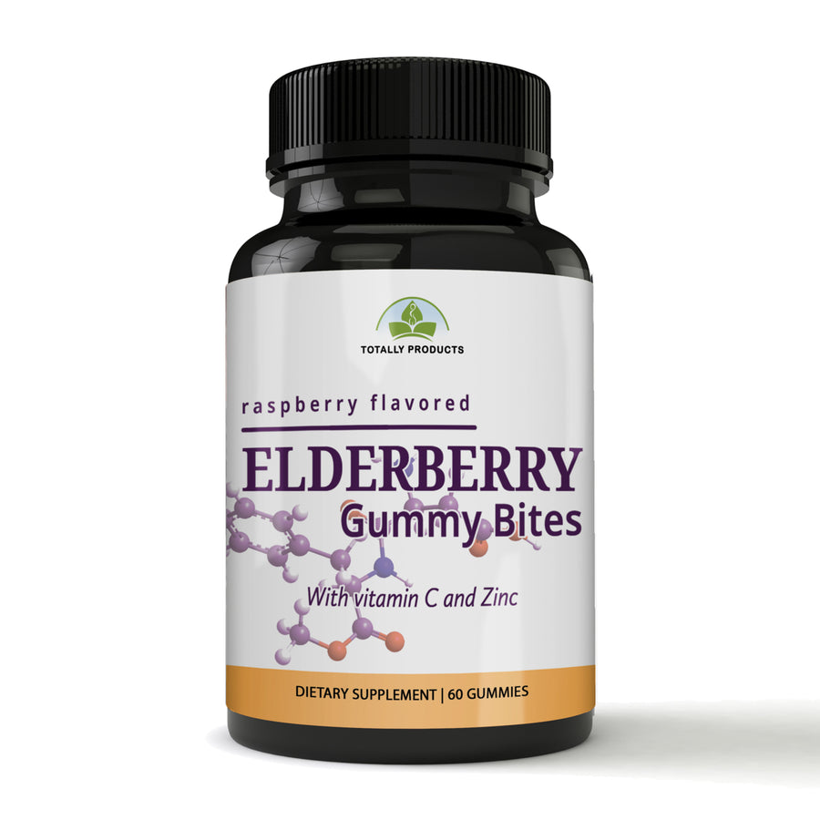 Black Elderberry Gummies Immune Booster with Vitamin C and Zinc (Halal Certified) Image 1