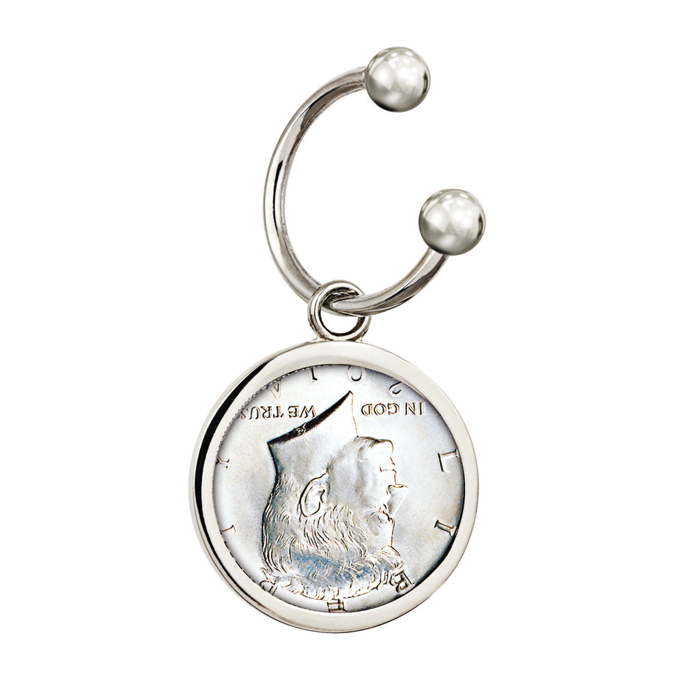 Presidential Seal 2 Tone Silvertone Keychain Image 2