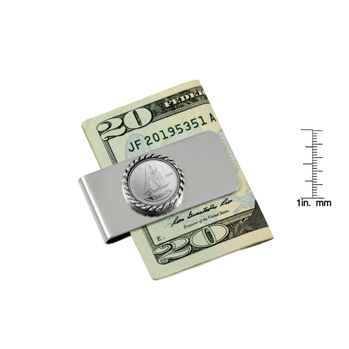 Canada Ship Coin Money Clip Image 3