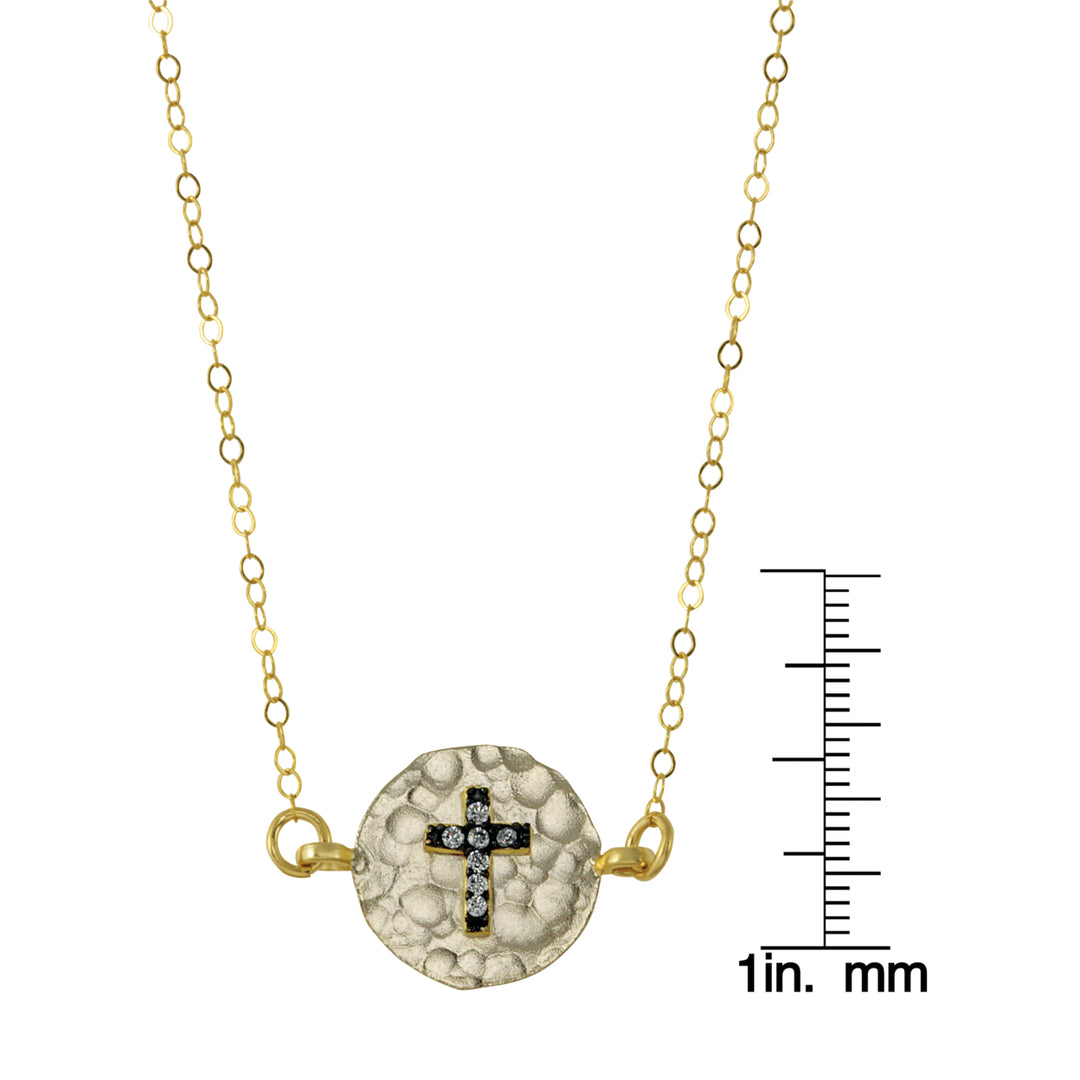 Cross Charm Necklace Image 2