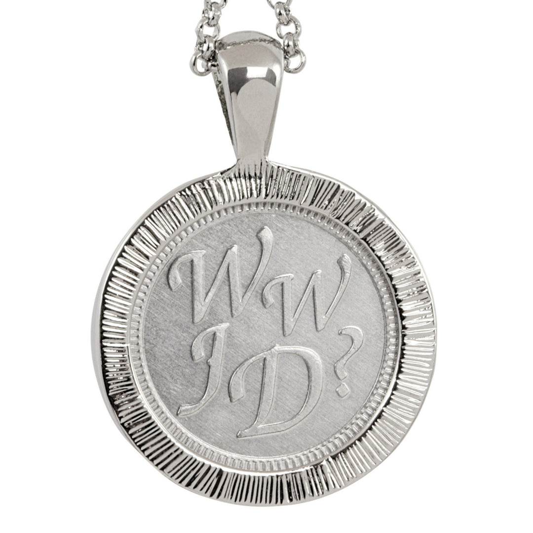 What Would Jesus Do Coin Pendant Image 2