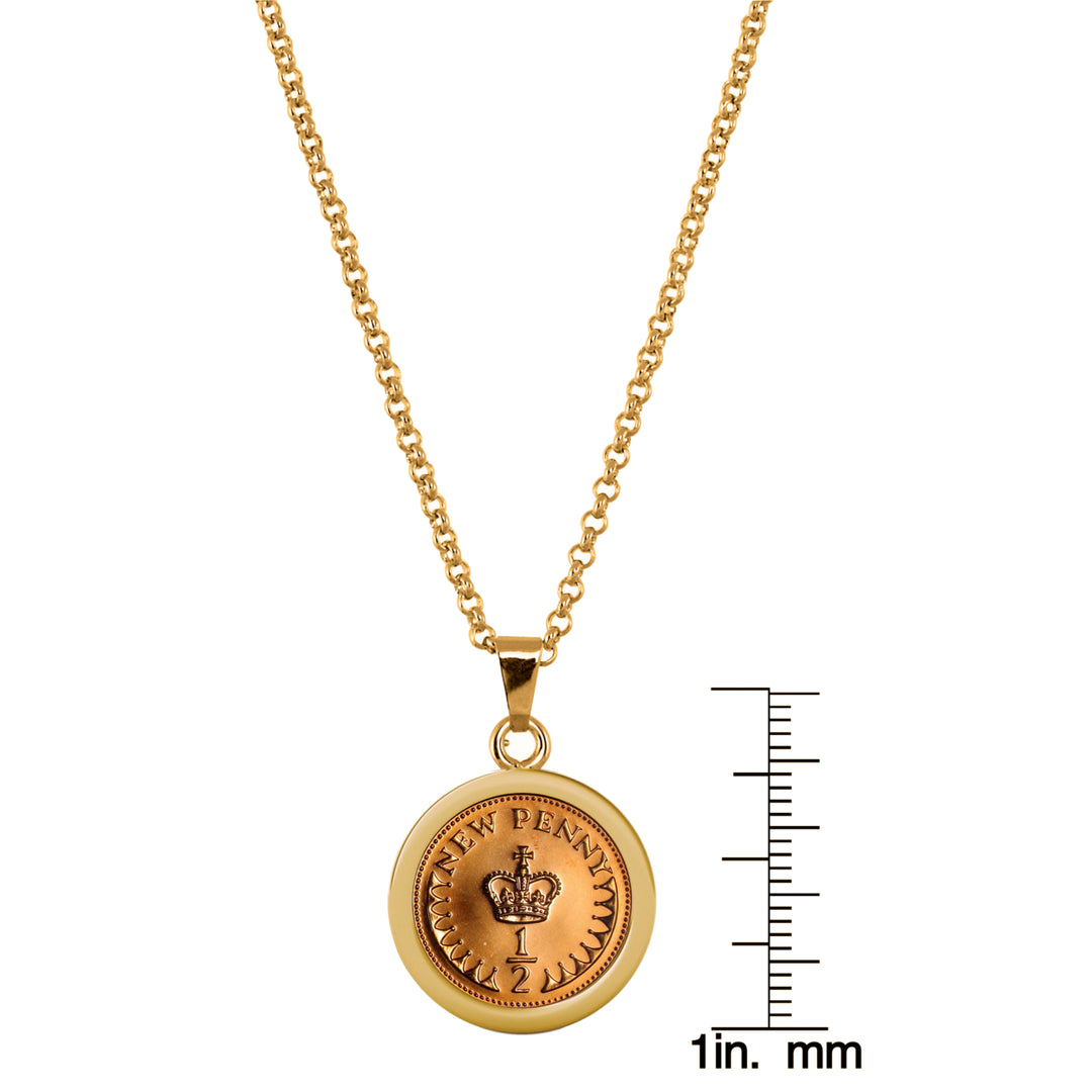 Crown Coin Pendant Image 3