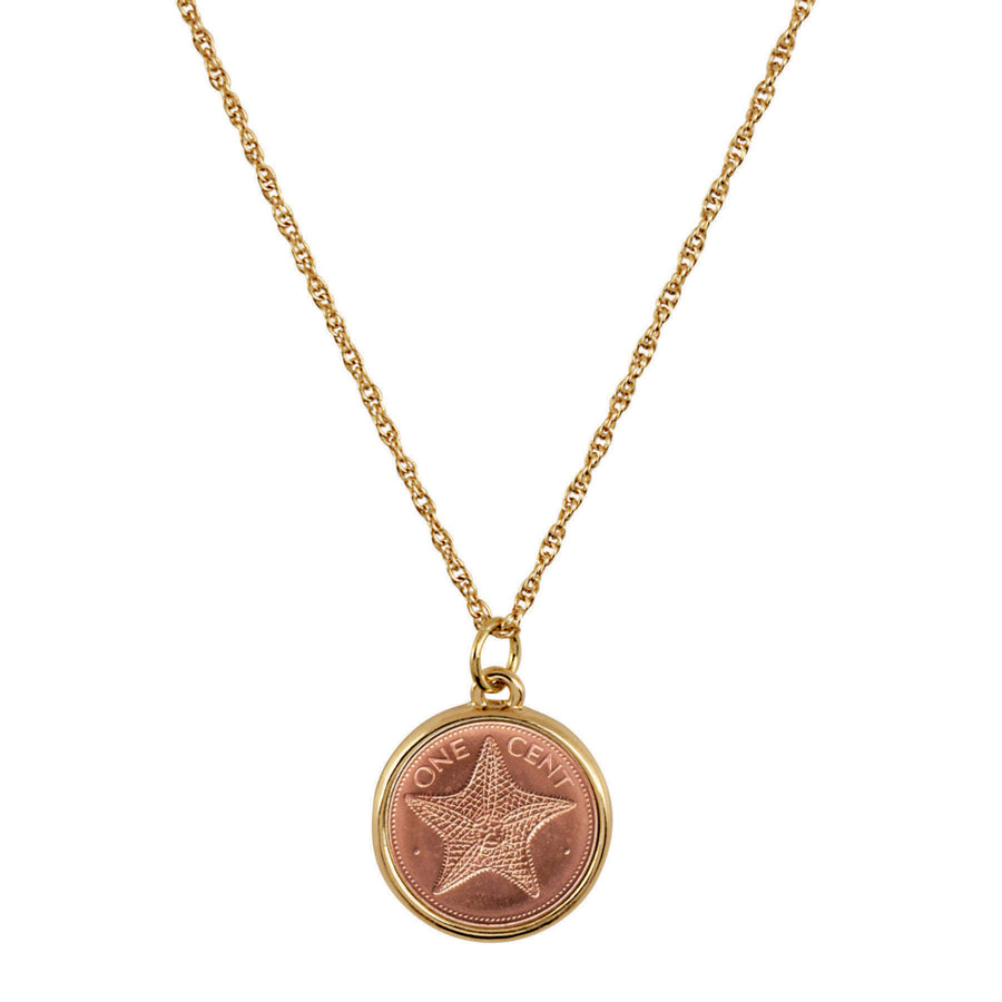 Starfish Coin Pendant Image 1