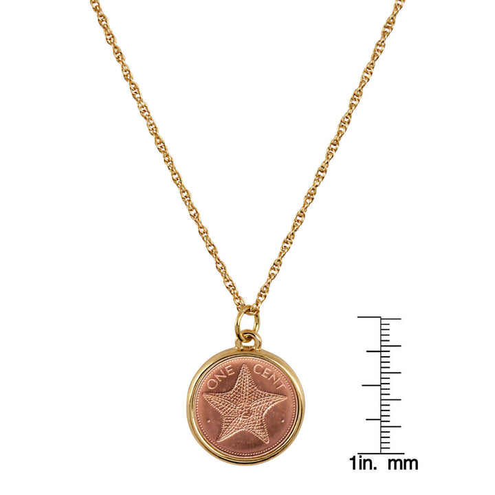 Starfish Coin Pendant Image 3