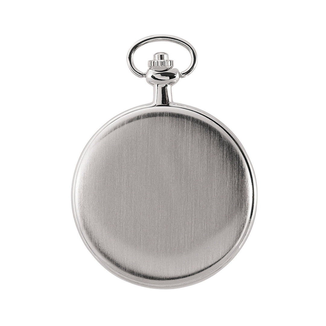 Silver Franklin Half Dollar Coin Pocket Watch Image 4