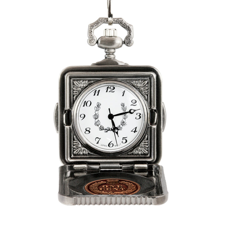 Indian Penny Coin Pocket Watch Image 2