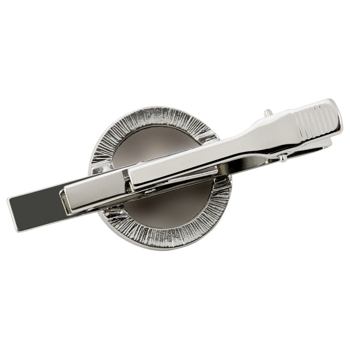 Liberty Nickel Silvertone Tie Clip Image 2