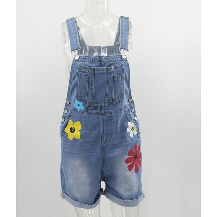 Little Daisy Printed Overalls (S-2XL) Image 7