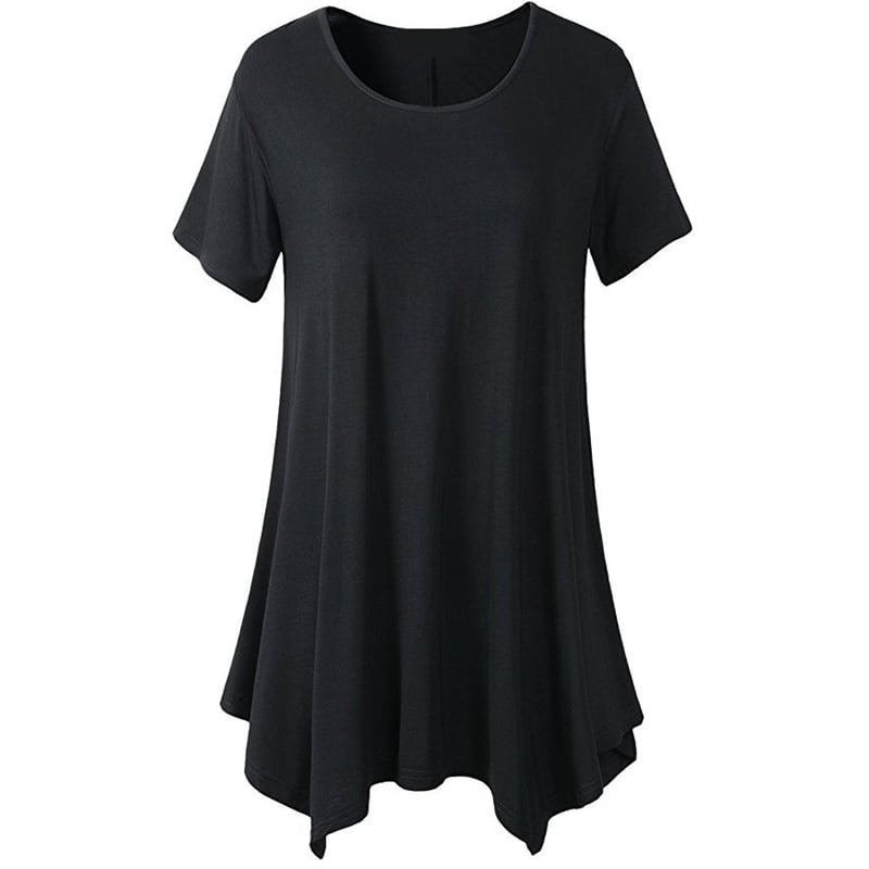 Oversized Womens Mid-Length Loose T-Shirt Image 3