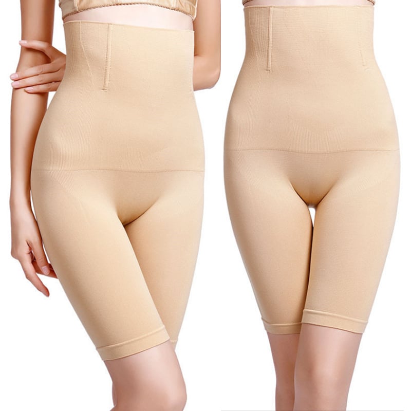 2Pcs Postpartum High Waist Abdomen and Hip Lift Body Shaper Image 1